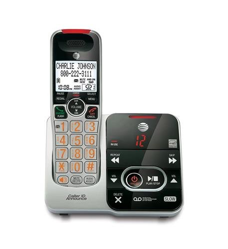 AT&T CRL32102 Single Line Cordless Phone w/ Answering System with Caller ID (New)