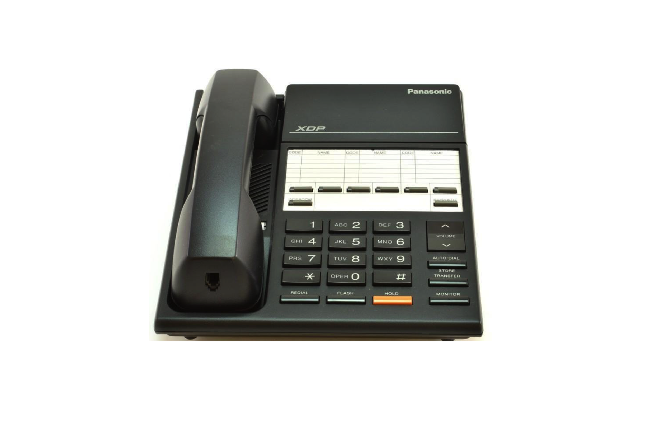 Panasonic KX-T7250-B 6-Button Phone (Black)