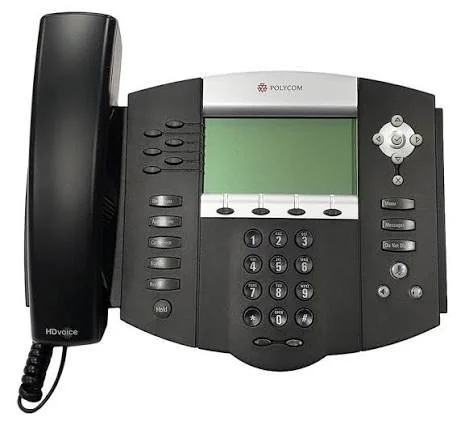 Polycom SoundPoint IP 650 6-Line IP Phone 2200-12651-001 - Refurbished