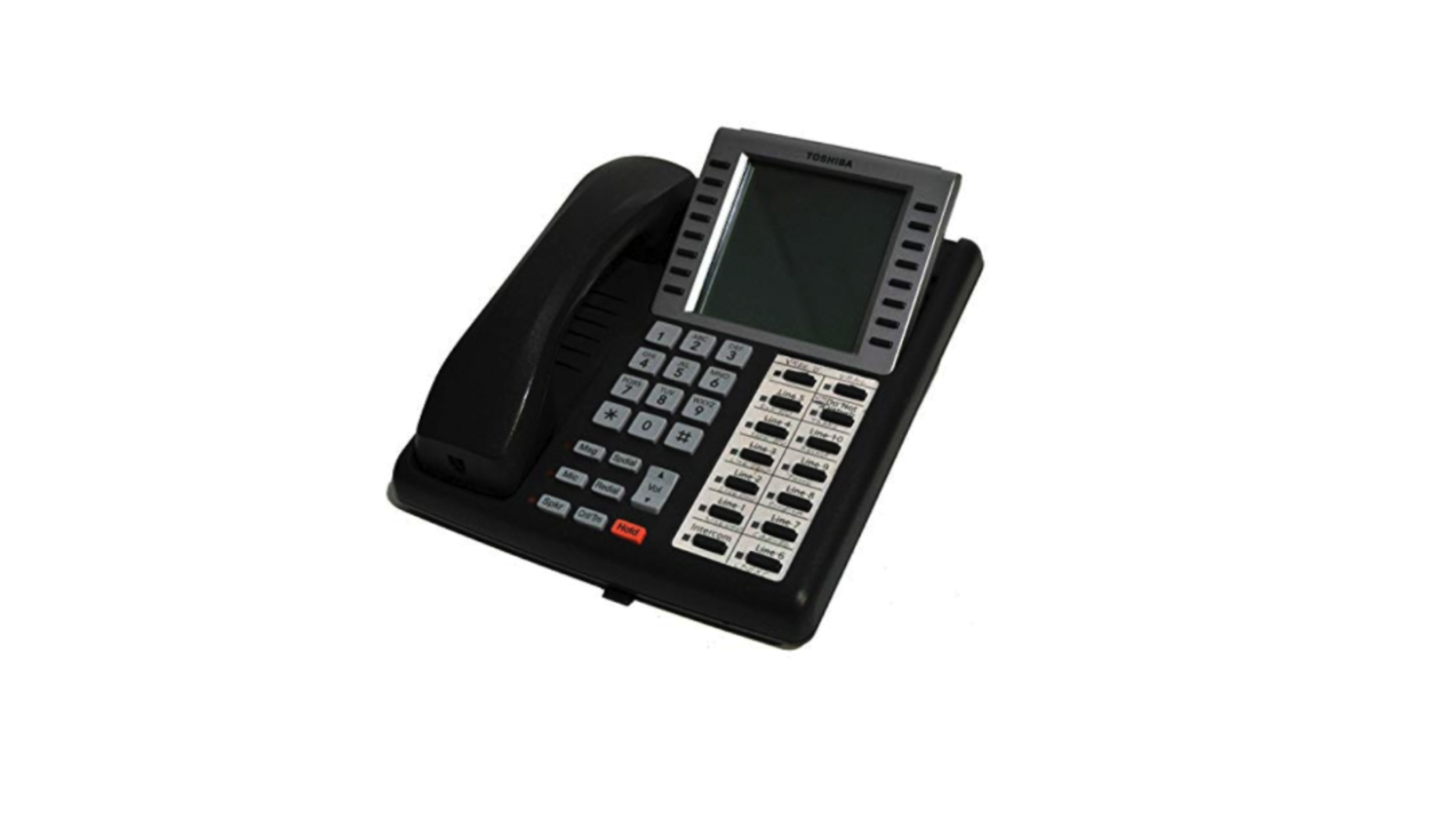 Toshiba DKT-3214-SDL Large Display Speaker Phone (Charcoal) - Refurbished