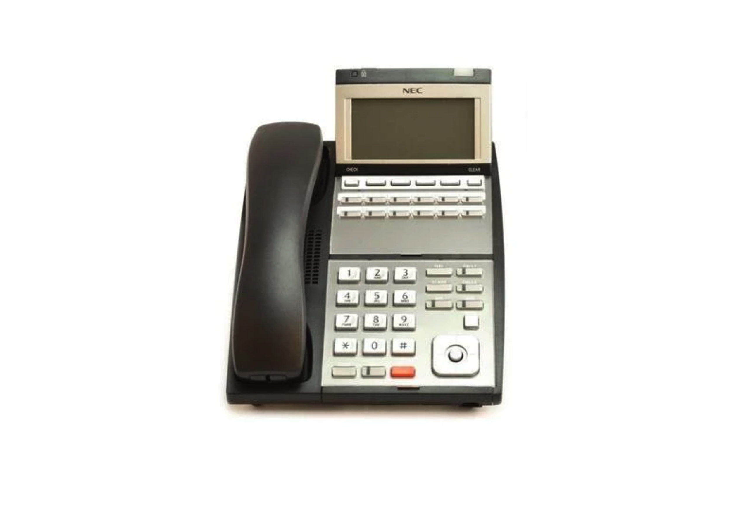 NEC IP3NA-12TIXH IP-12e 12-Button Display Phone 0910064 (Black) - Refurbished