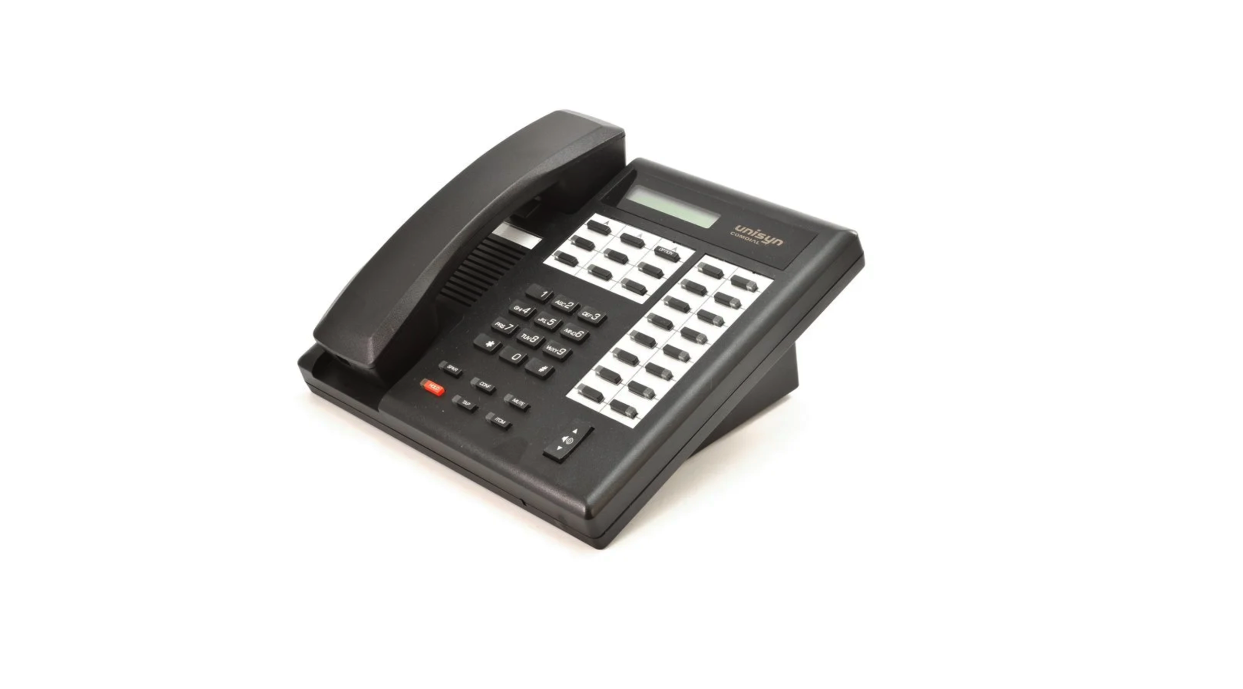 Comdial Unisyn 1022S-FB Speaker Display Phone (Black) - Refurbished