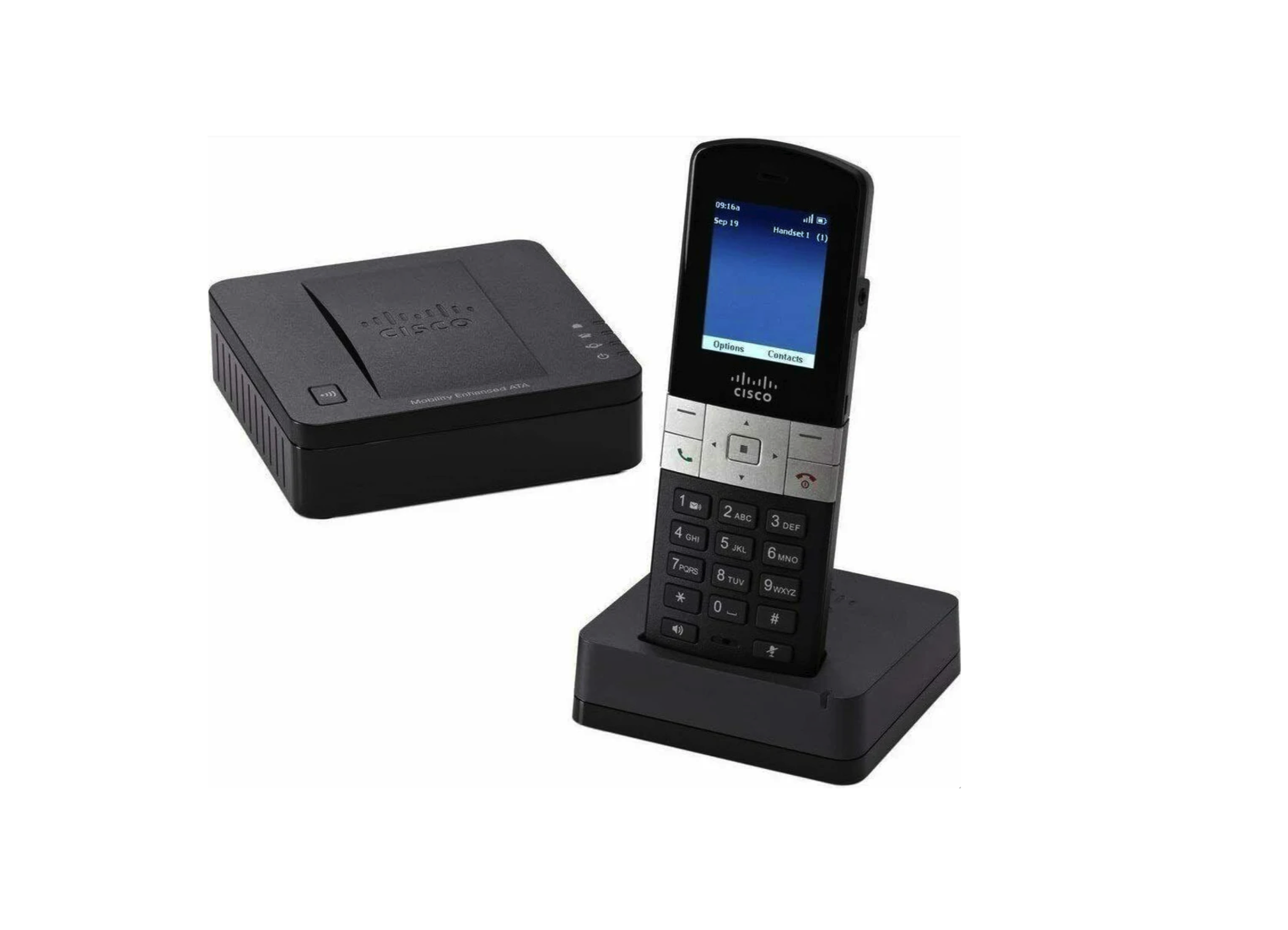 Cisco SPA302DKIT-G1 Multi-line DECT Handset with Base Station