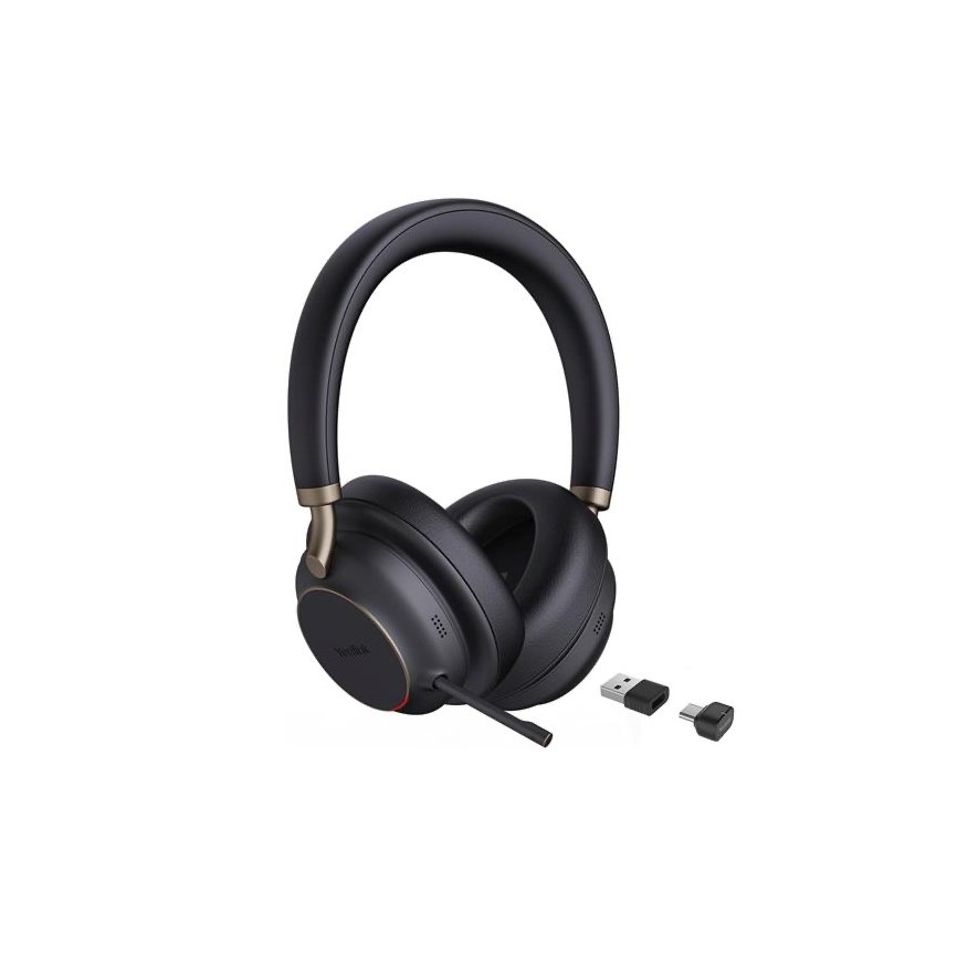 Yealink BH76-PLUS-UC-BLK-USB BH76 Plus UC Black USB-C/USB-A Headset (1208708)
