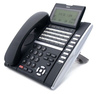 NEC DT430 DTZ-32D-3 Digital 32-Button Display Endpoint Phone 650132 (Black) - Refurbished