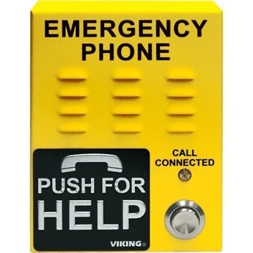 Viking E-1600-45-IP VoIP Emergency Phone w/ Voice - New