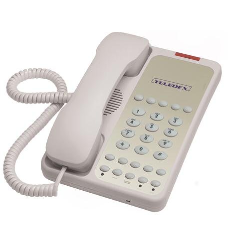 Teledex OPL76339 Opal 1010S Single-Line 10-Key Hospitality Speakerphone (Ash) - New