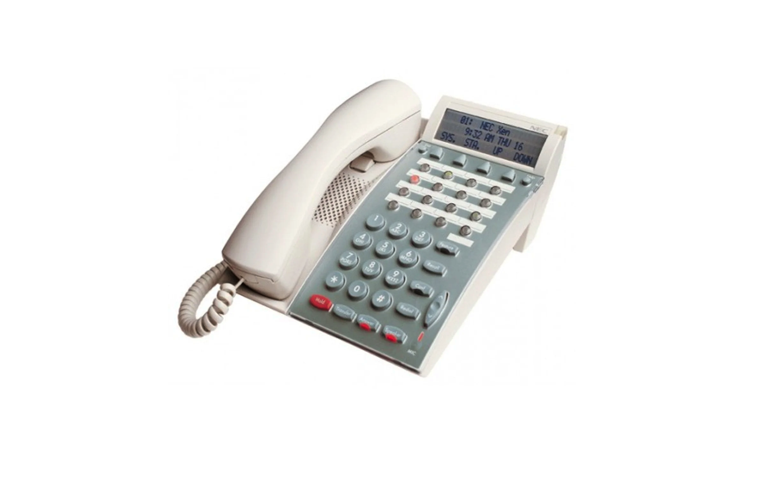 NEC DTP-16D-1 Display Phone 590040 (White) - Refurbished