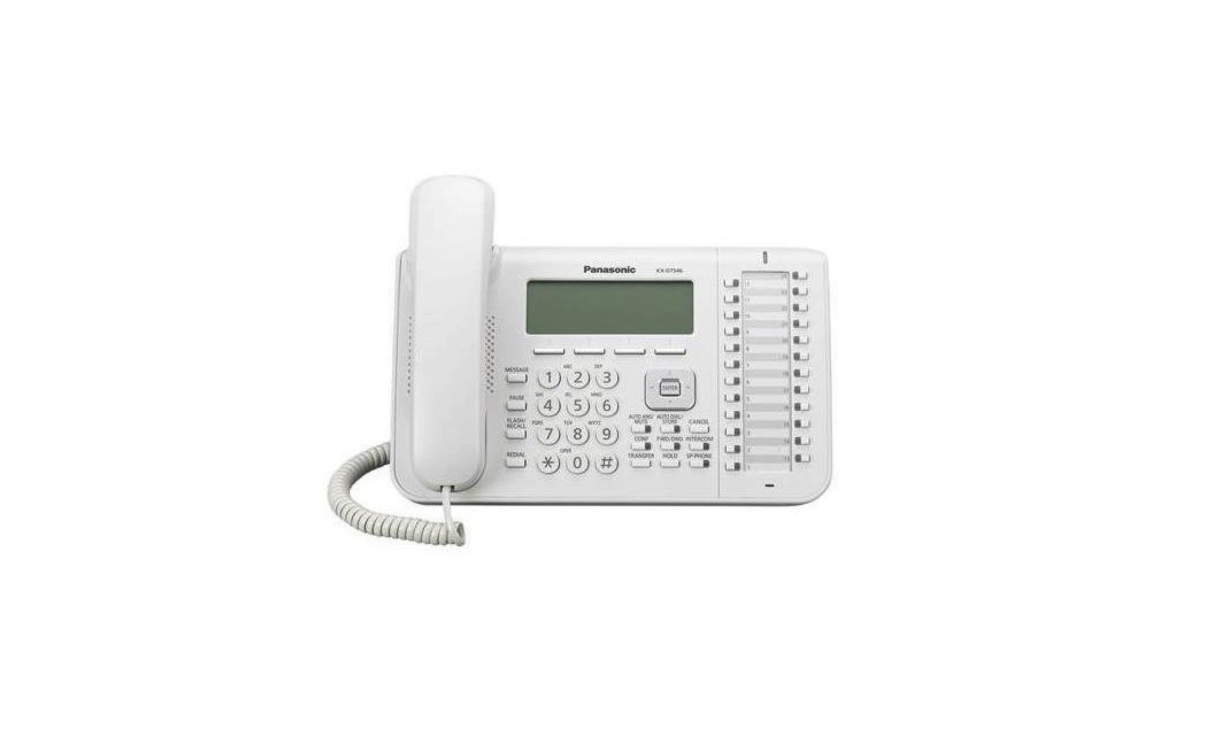 Panasonic KX-DT546 24-Button 6-Line Digital Phone (White)