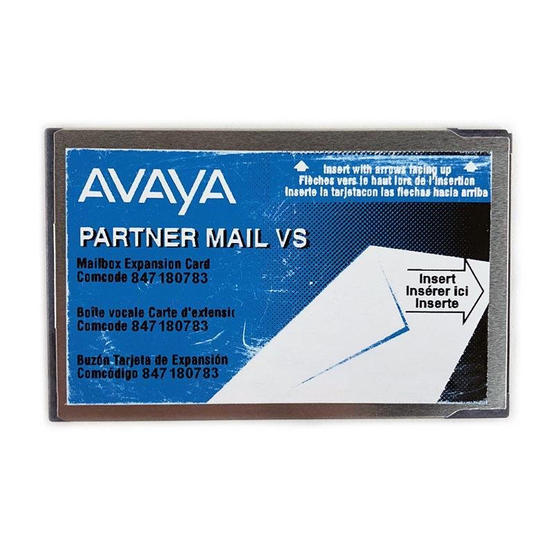 Avaya Partner Mail VS R1.0-3.0 10-Mailbox Expansion Card (107103889) - Refurbished