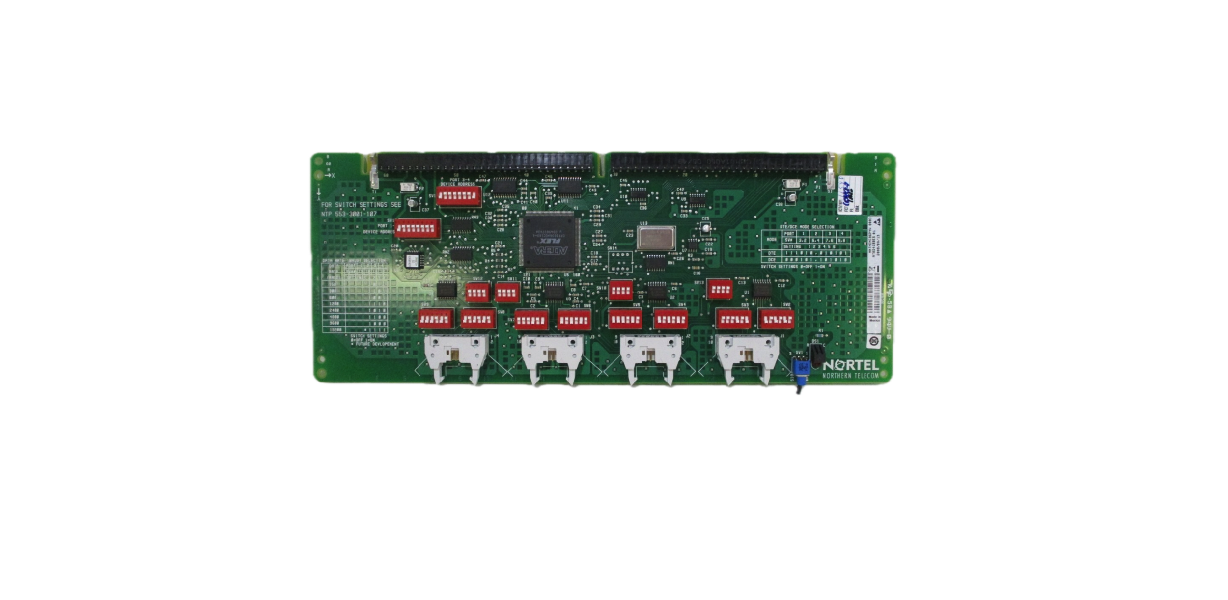 Nortel Meridian NT8D41BBE5 4-Port SDI Paddle Board - Refurbished