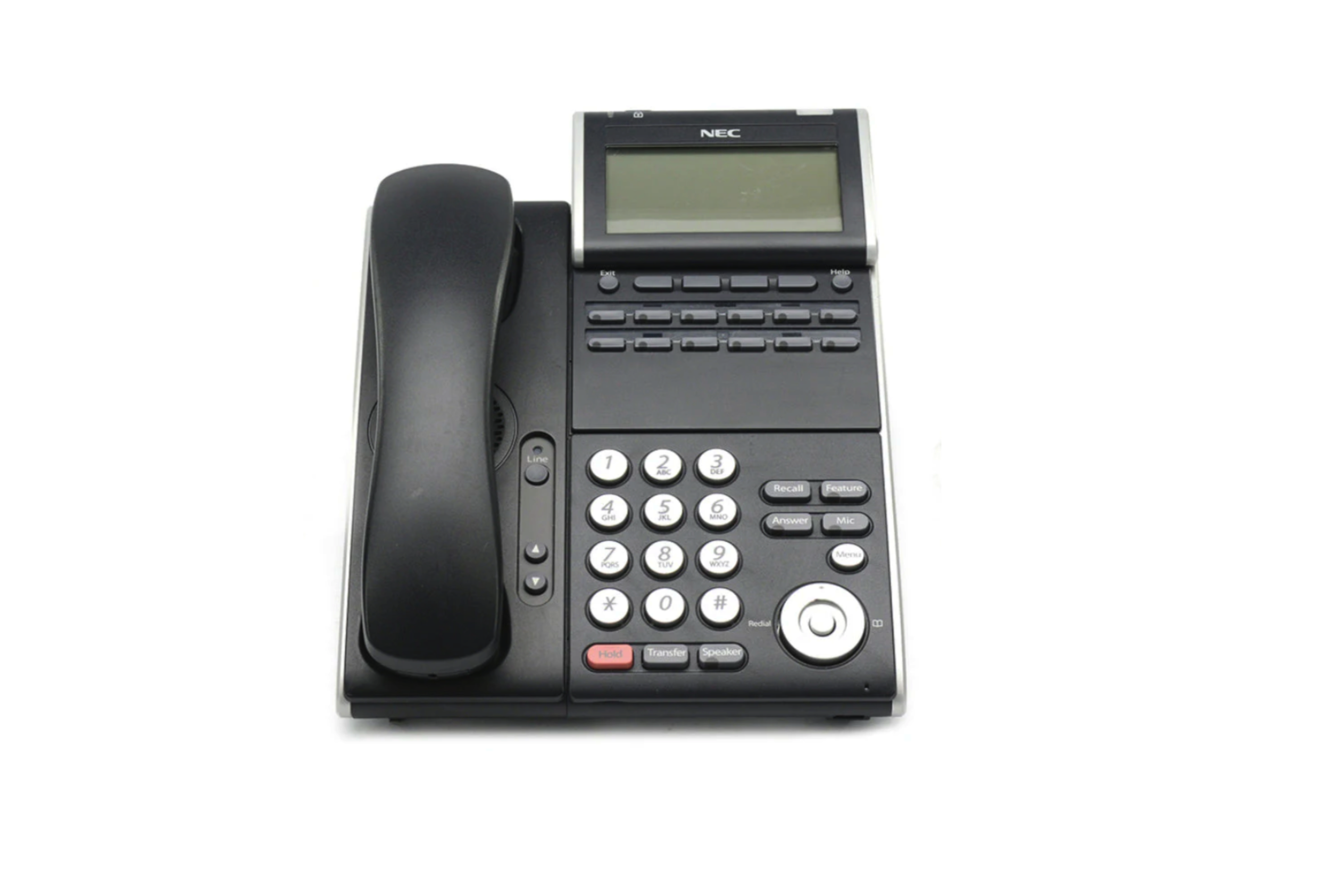 NEC DT330 DTL-12PA-1 Plus PSA 12-Button Display Digital Phone 680009 (Black) - Refurbished