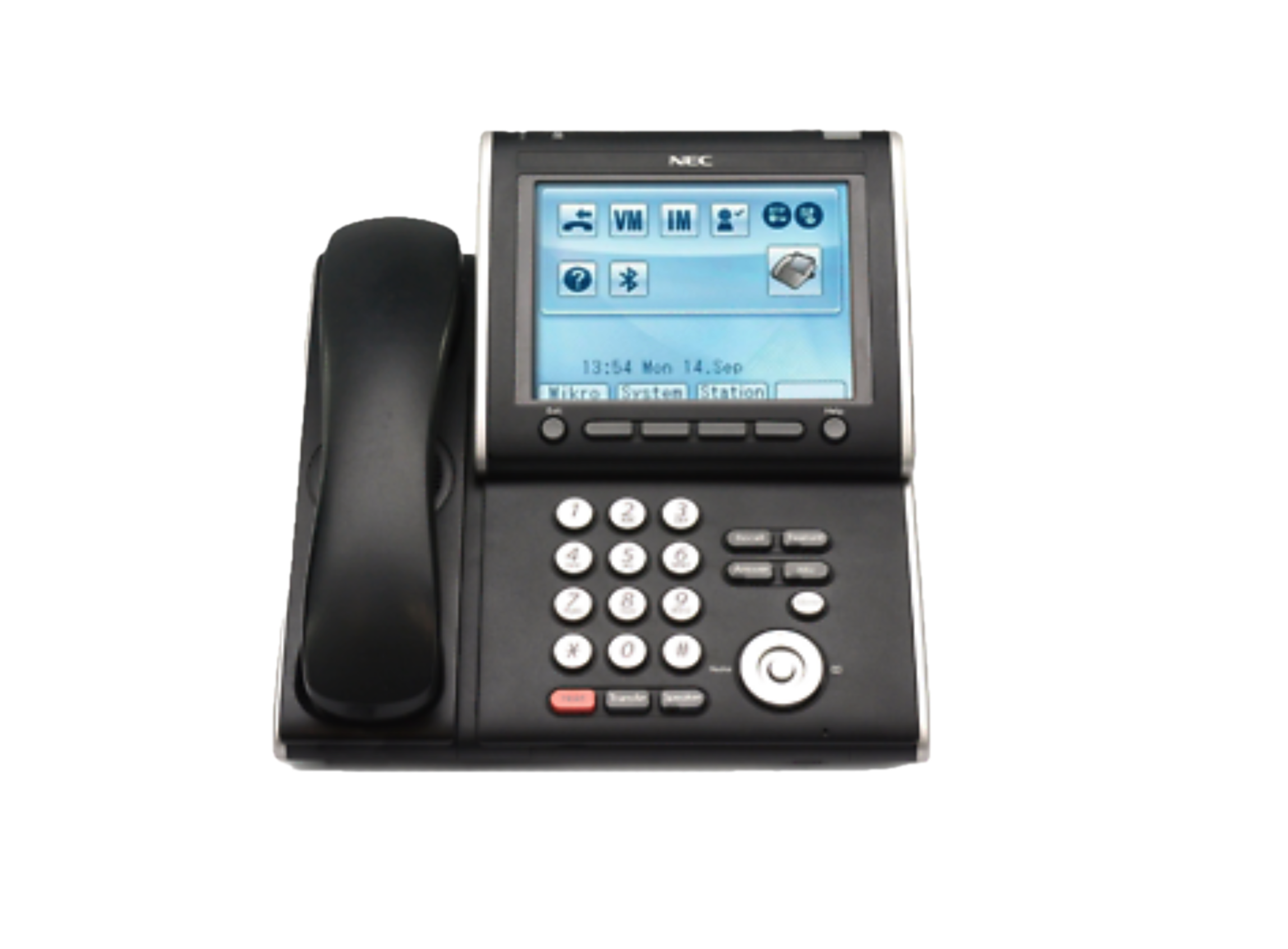 NEC Univerge DT750 ITL-320C-1 IP Sophi Large Color Touch Panel Display IP Phone 690012 (Black) - Refurbished