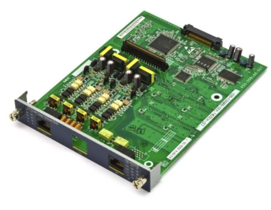 NEC SV8100 CD-4COTB 4-Port Loop/Ground Start Trunk Interface Card 670110 - Refurbished