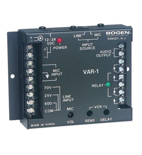 Bogen VAR1 Voice Activated Relay - New