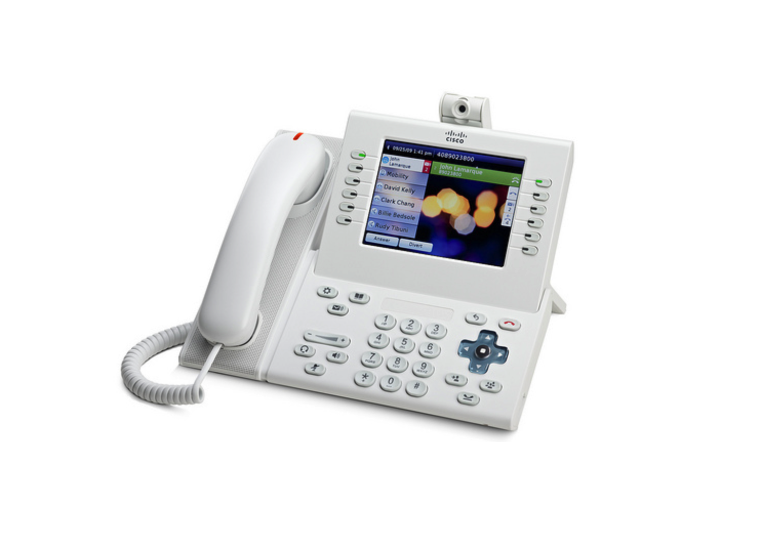 Cisco 9951 CP-9951-W-CAM-K9= Unified IP VOIP Phone With Camera (White)