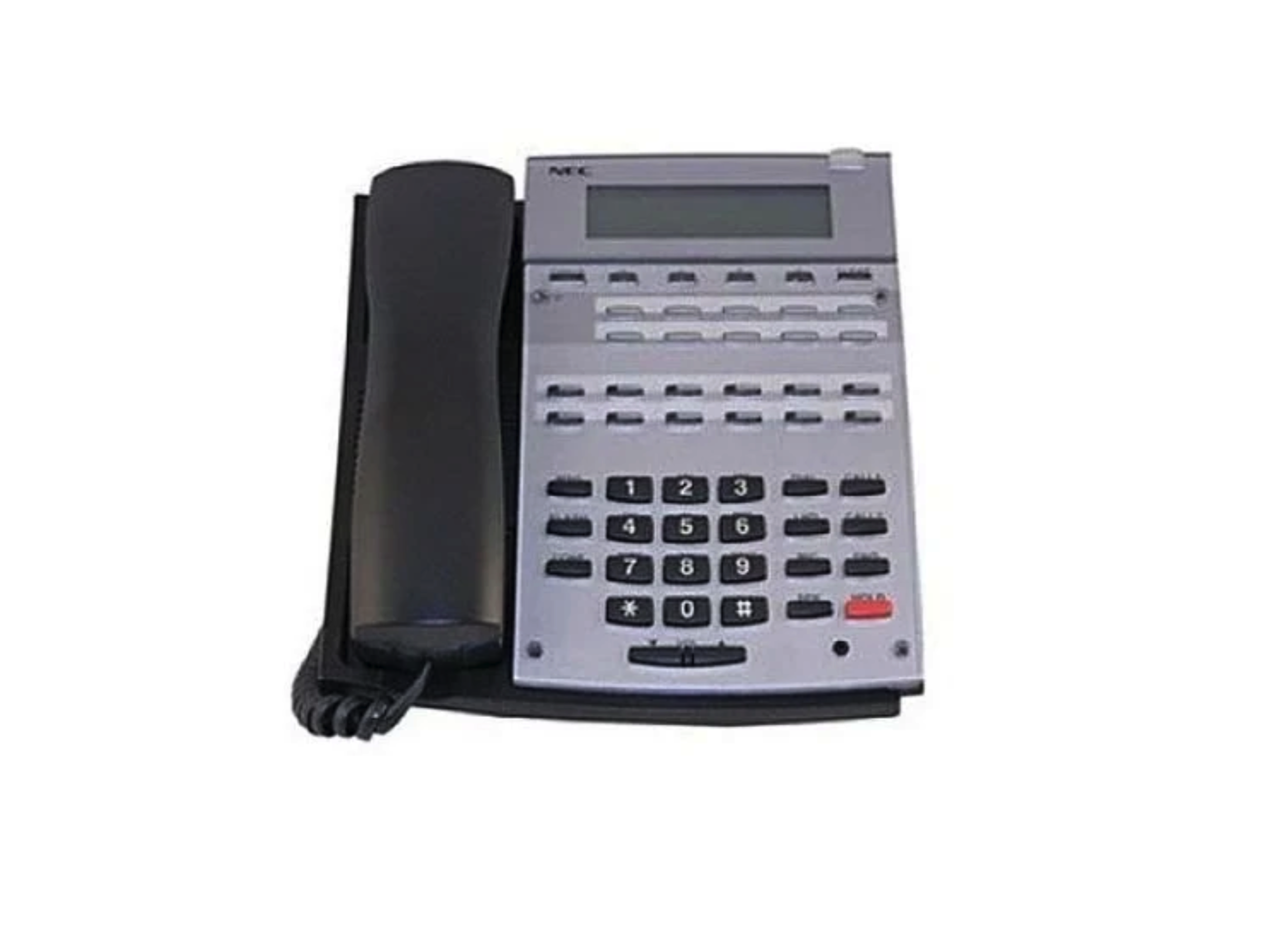 NEC Aspire 0890043 22-Button Hands-Free Display Phone (Black) - Refurbished