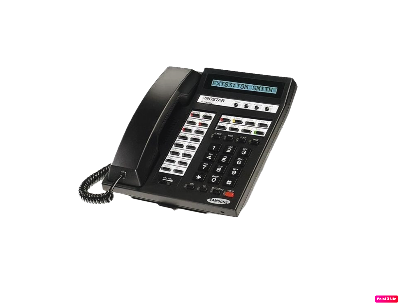 Samsung Prostar 816 Speaker Display Phone (Black) - Refurbished