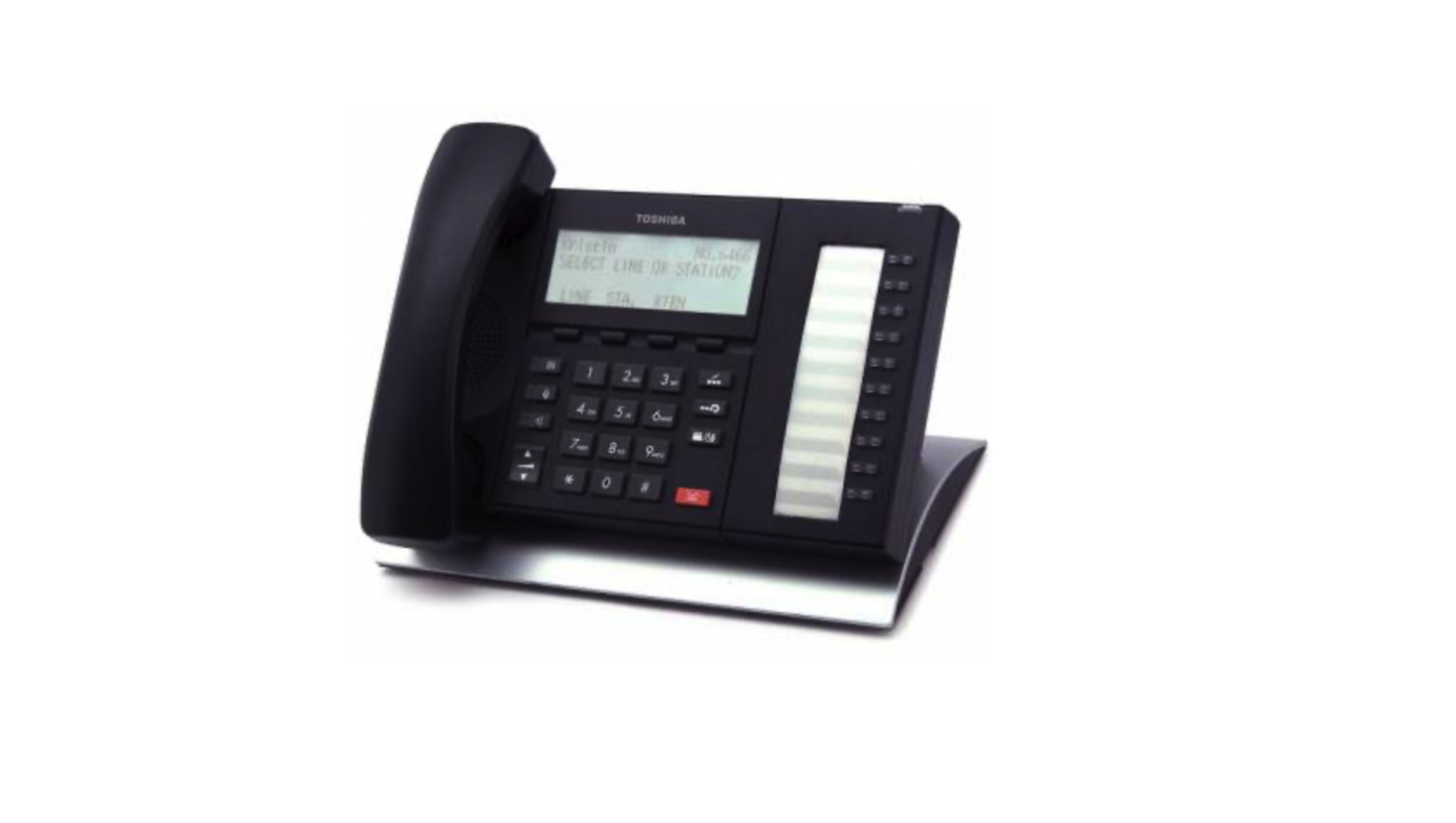 Toshiba DP5022-SD 10-Button Speaker Display Phone (Charcoal) - Refurbished