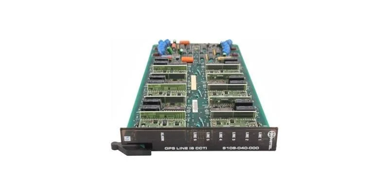 Mitel 9109-040-000 SX-200 Digital OPS Line Card (6 CCT) - Refurbished