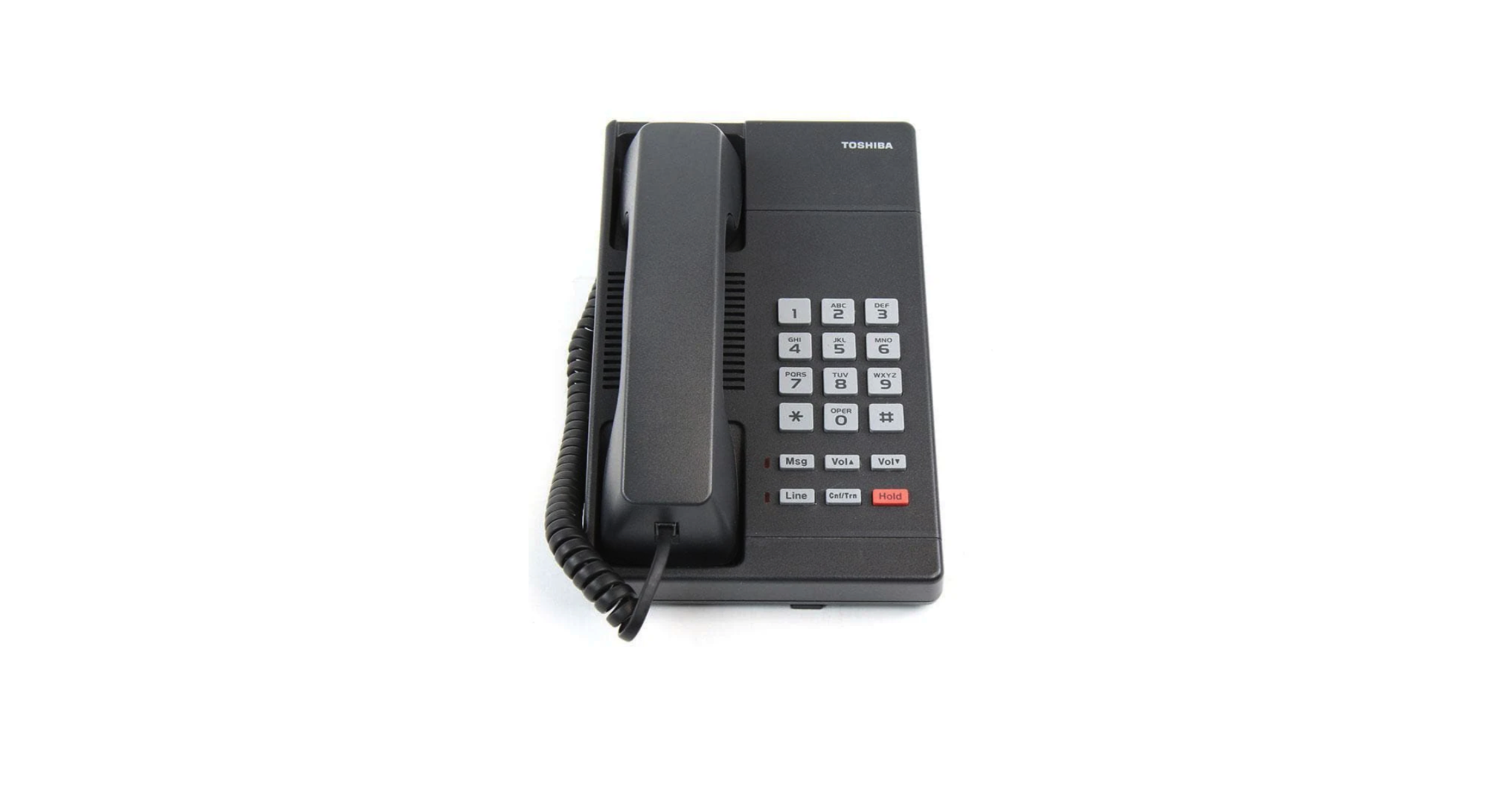 Toshiba DKT-2001 Single Line Digital Phone (Charcoal) - Refurbished