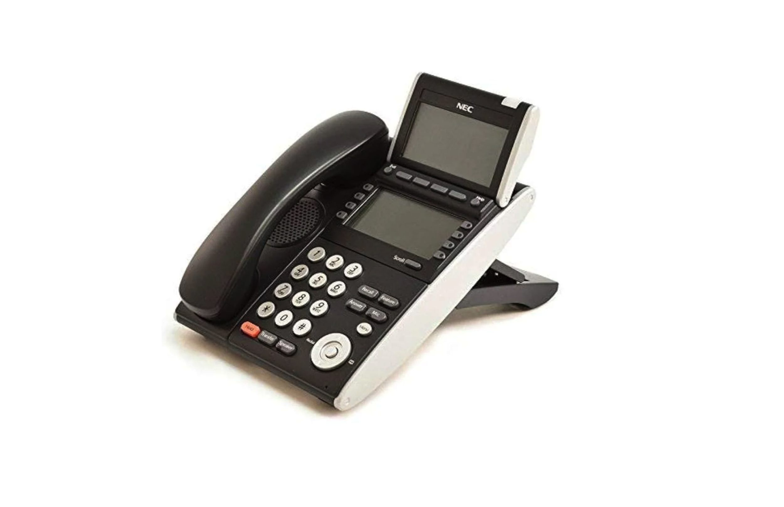 NEC DT330 DTL-8LD-1 8-Button DESI-Less Display Digital Phone 680010 (Black) - Refurbished