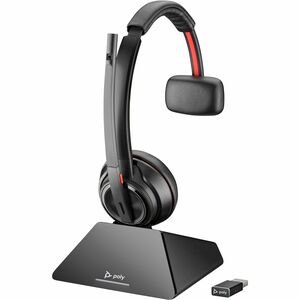 Poly Savi 8210 UC Microsoft Teams Certified DECT 1920-1930 MHz USB-A Headset, 77T31AA - New