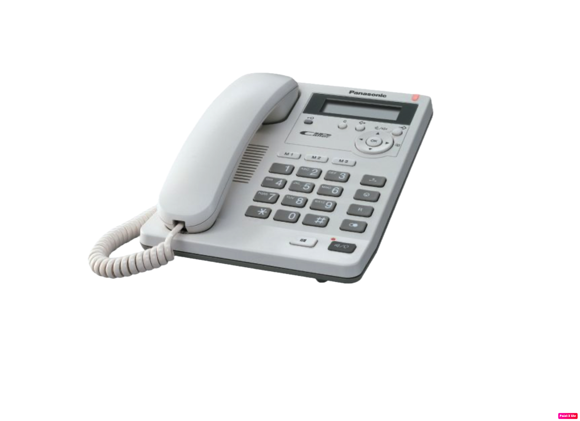 Panasonic KX-TS600MX Single-Line Caller ID Speakerphone (White) - Refurbished