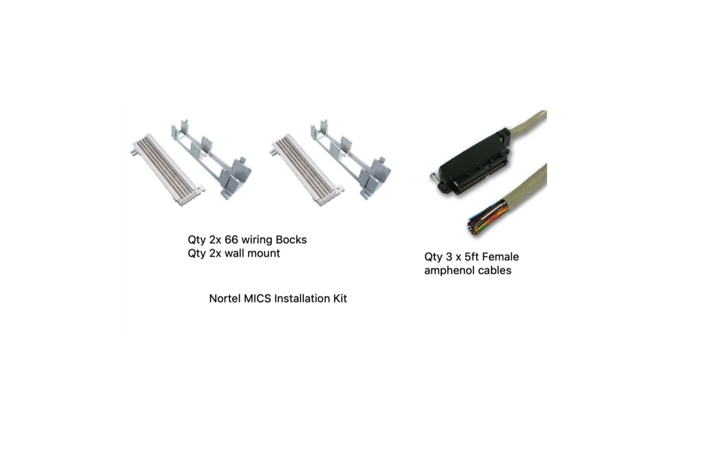 Nortel Modular ICS MICS Wiring Installation Kit - New
