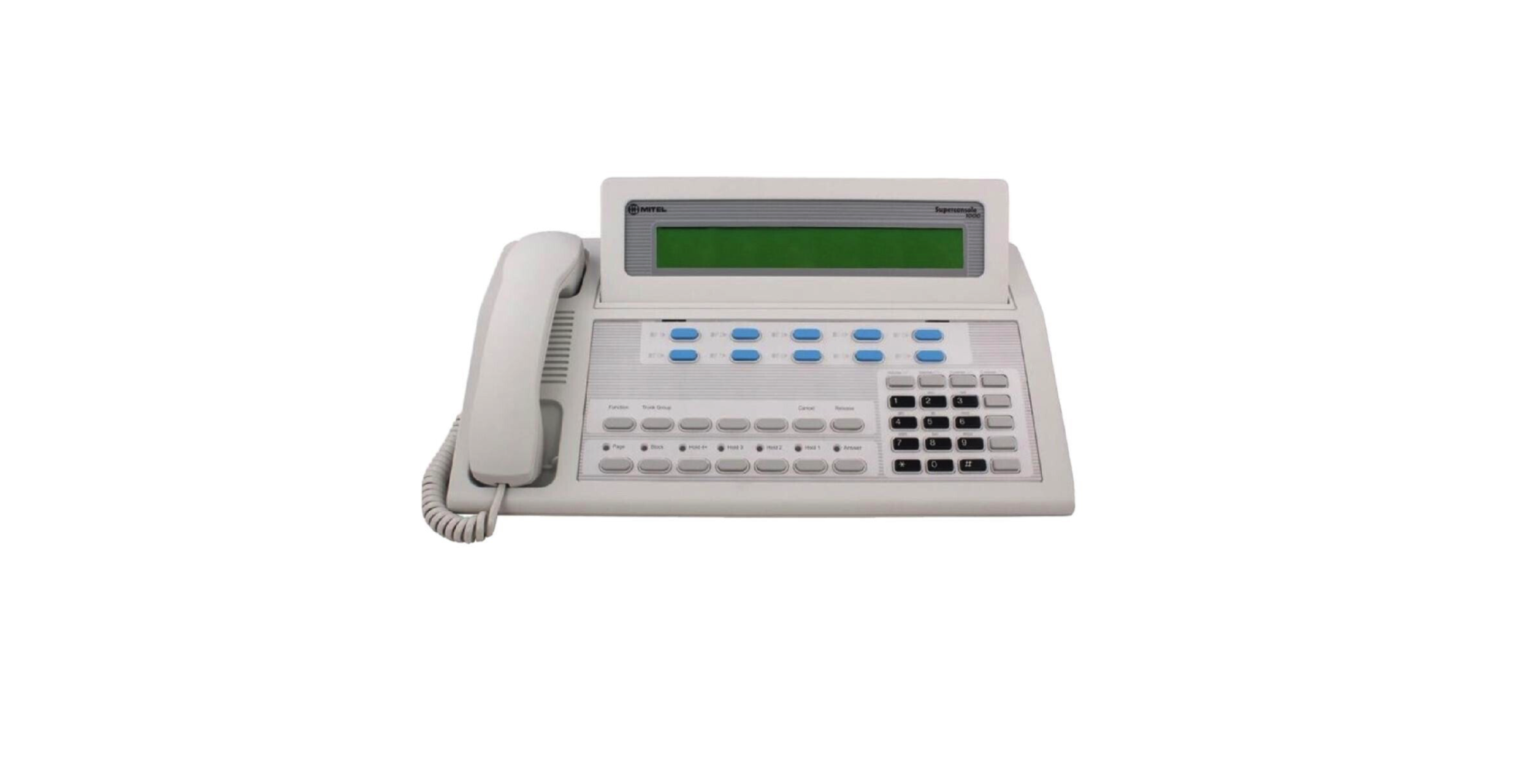 Mitel 9189-000-300 Superconsole 1000 Backlit (Light Gray) - Refurbished