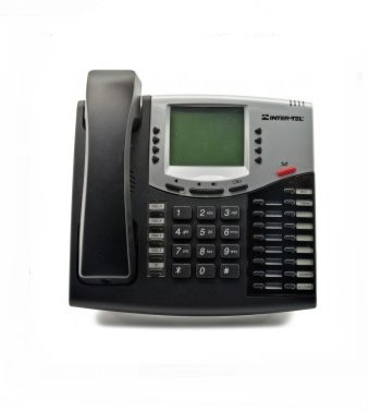 Intertel Axxess 550.8662P Large Display IP Phone with/ POE (Black) - Refurbished