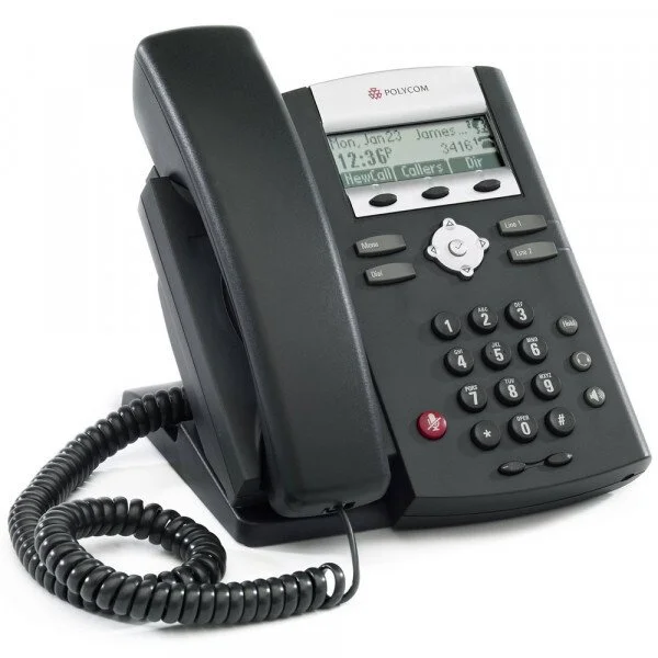 Polycom SoundPoint IP 331 2-Line IP Phone 2200-12365-025 - Refurbished