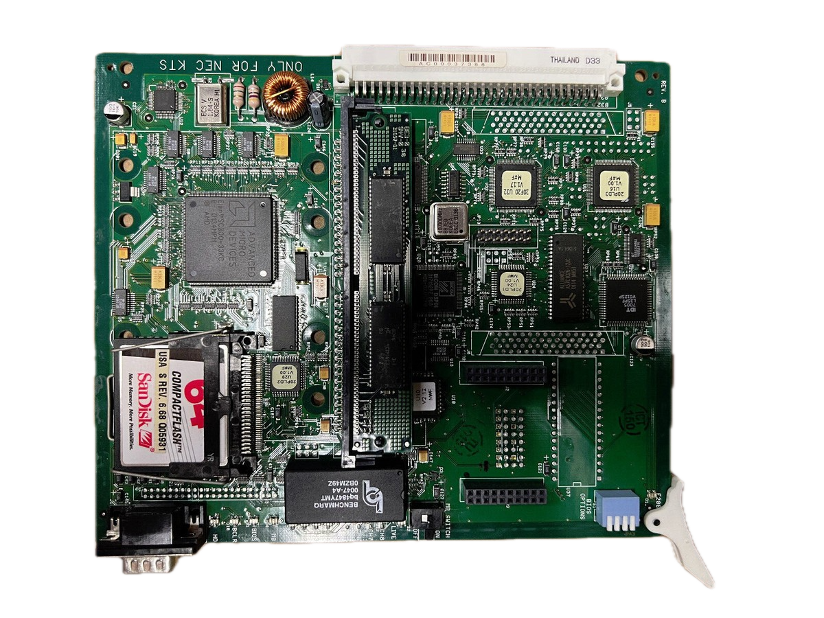 NEC Electra Elite 48/192 FMS(2)-U10 ETU 64 Compact Flash 4-Port Voice Mail 750567 - Refurbished