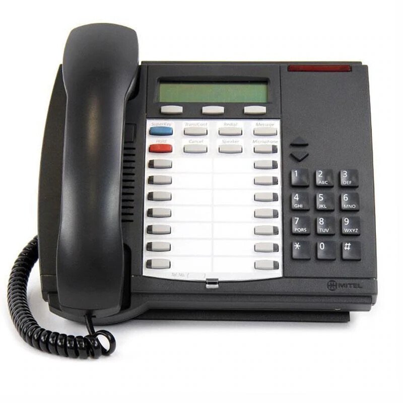Mitel Superset 4025 Non Backlit Display Phone 9132-025-200 (Dark Grey) - Refurbished