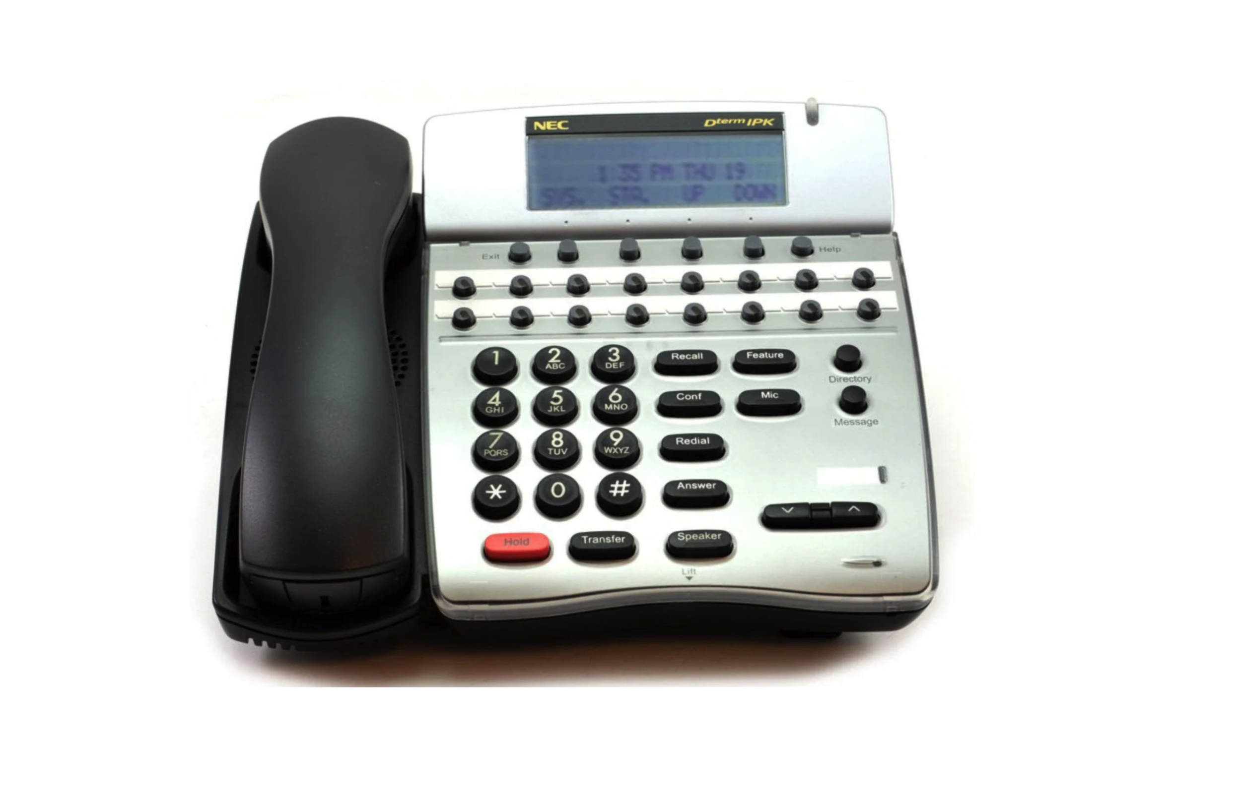 NEC ITH-16D-3 16-Line IP Phone with LCD Display 780565 (Black) - Refurbished