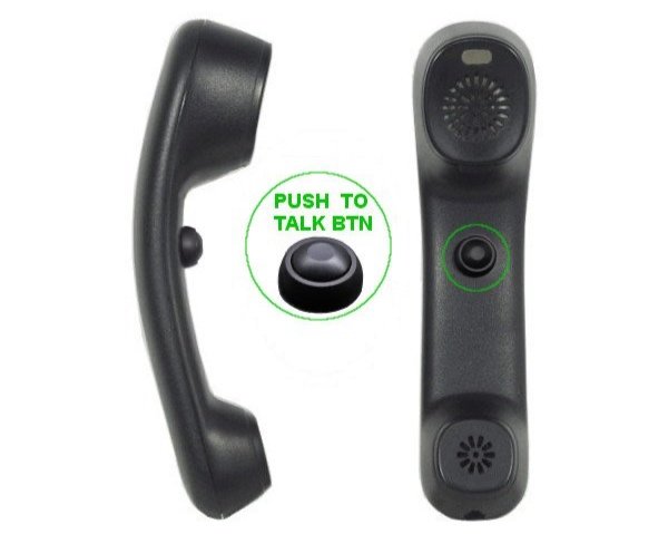 Cisco 6900/8900/9900 Series PTT Push to Talk Handset CP-6900-MHS-CG= (Charcoal) - New