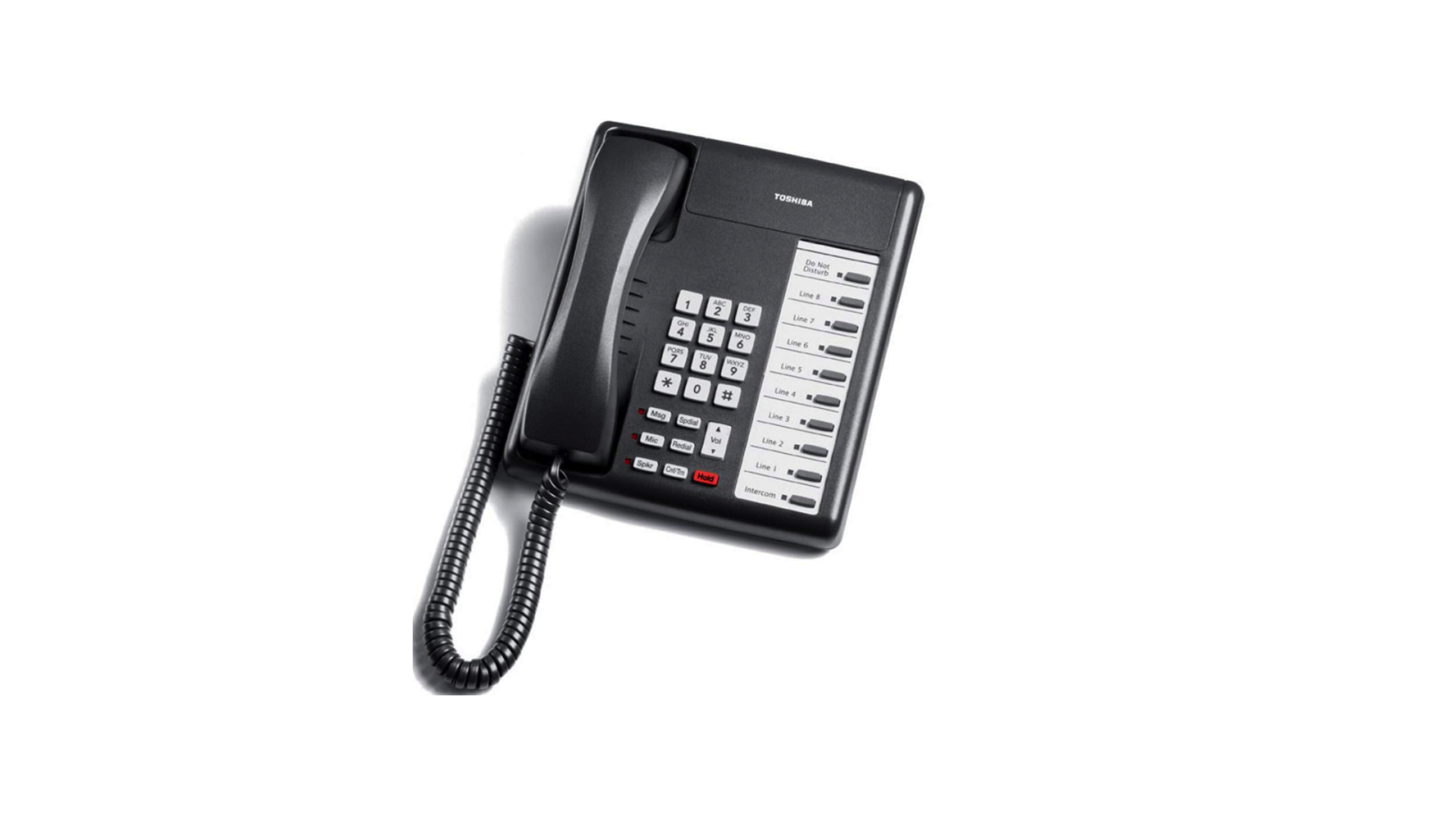 Toshiba DKT-3210S Speaker Digital Phone (Charcoal) - Refurbished