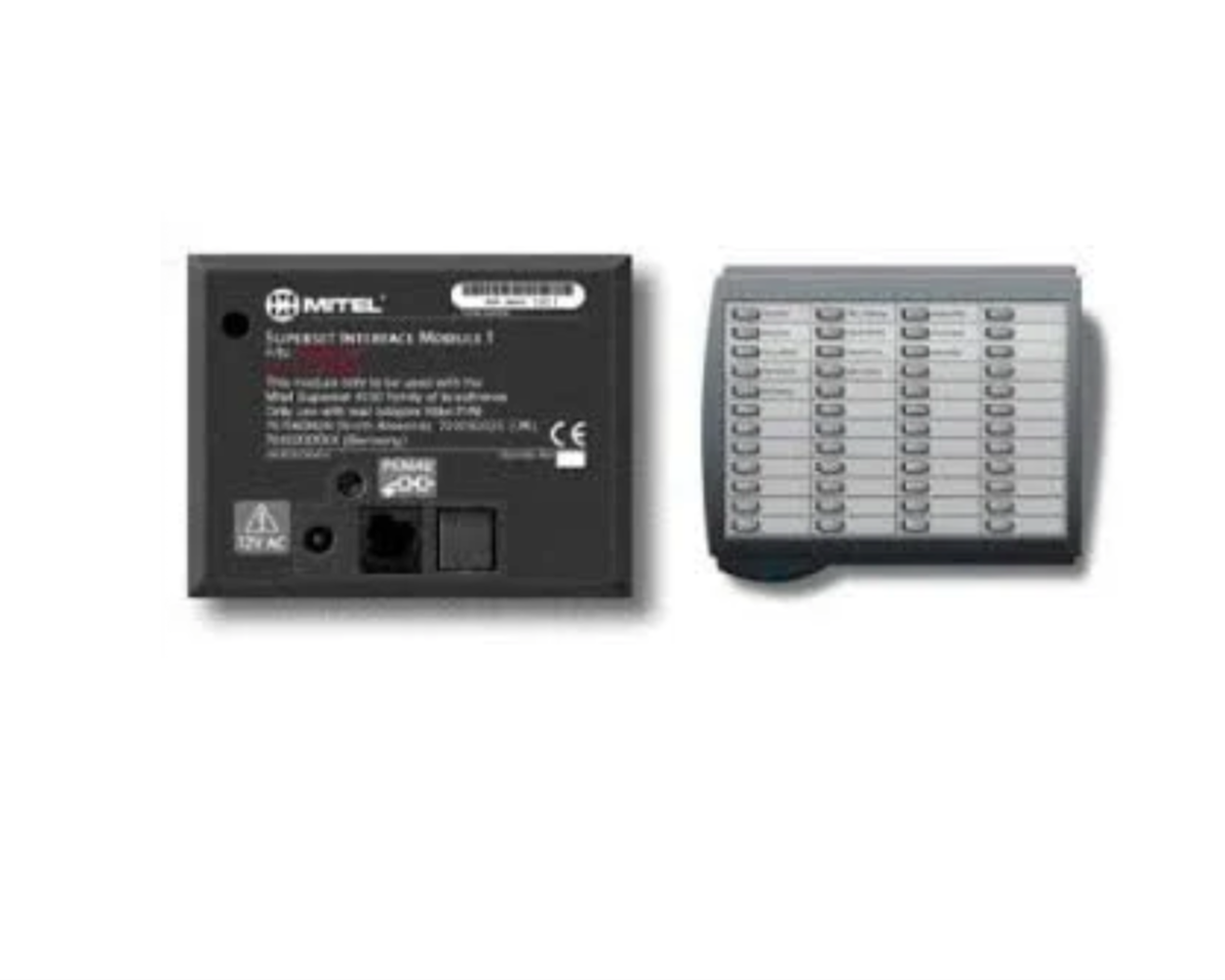 Mitel Superset PKM48 Programmable Key Module Kit 9132-200-202 (Dark Grey)