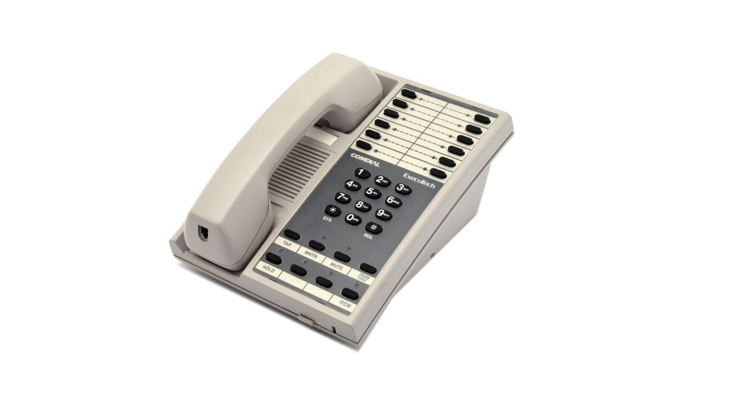Comdial Executech II 6714X-AB Standard Phone (Ash) - Refurbished