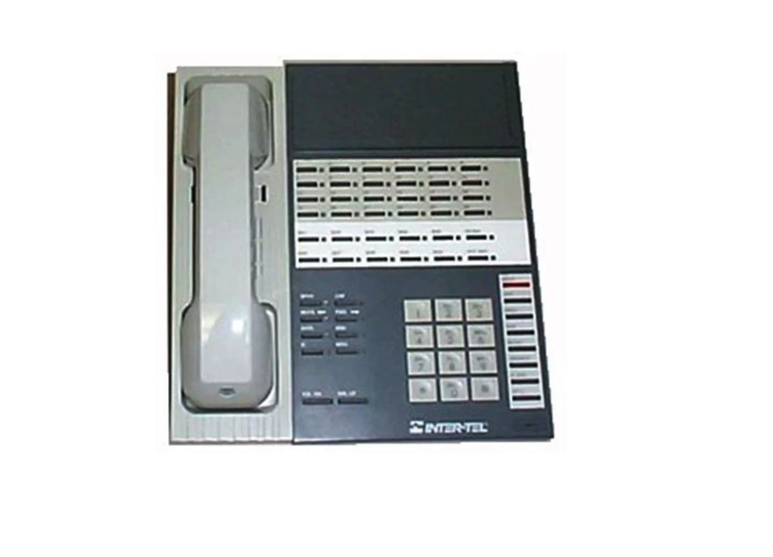 Intertel 662.3801 GMX/DVK 24-Button Non Display Phone (Grey) - Refurbished