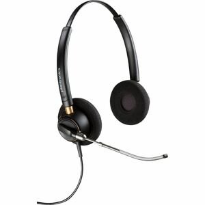 Poly EncorePro 520V Voice Tube Microphone w/ Quick Disconnect Binaural Headset TAA, 783P8AA - New