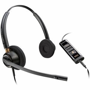 Poly EncorePro 525 Microsoft Teams Certified Stereo w/ USB-A Headset, 783R2AA - New