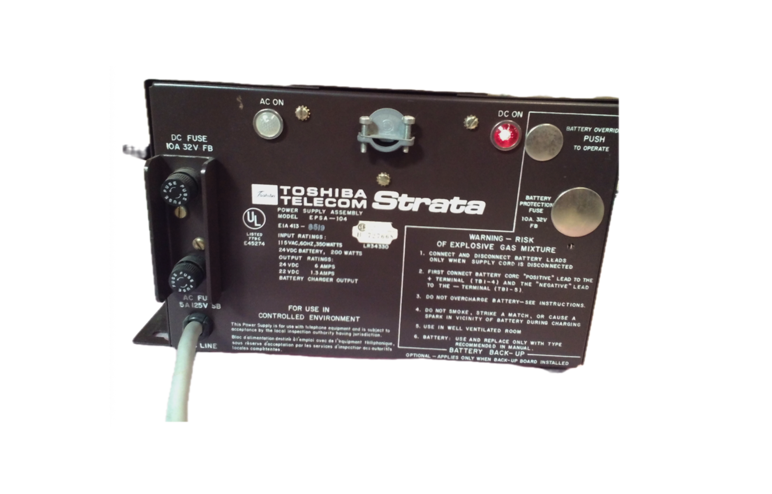 Toshiba EPSA-104 Strata Power Supply - Refurbished