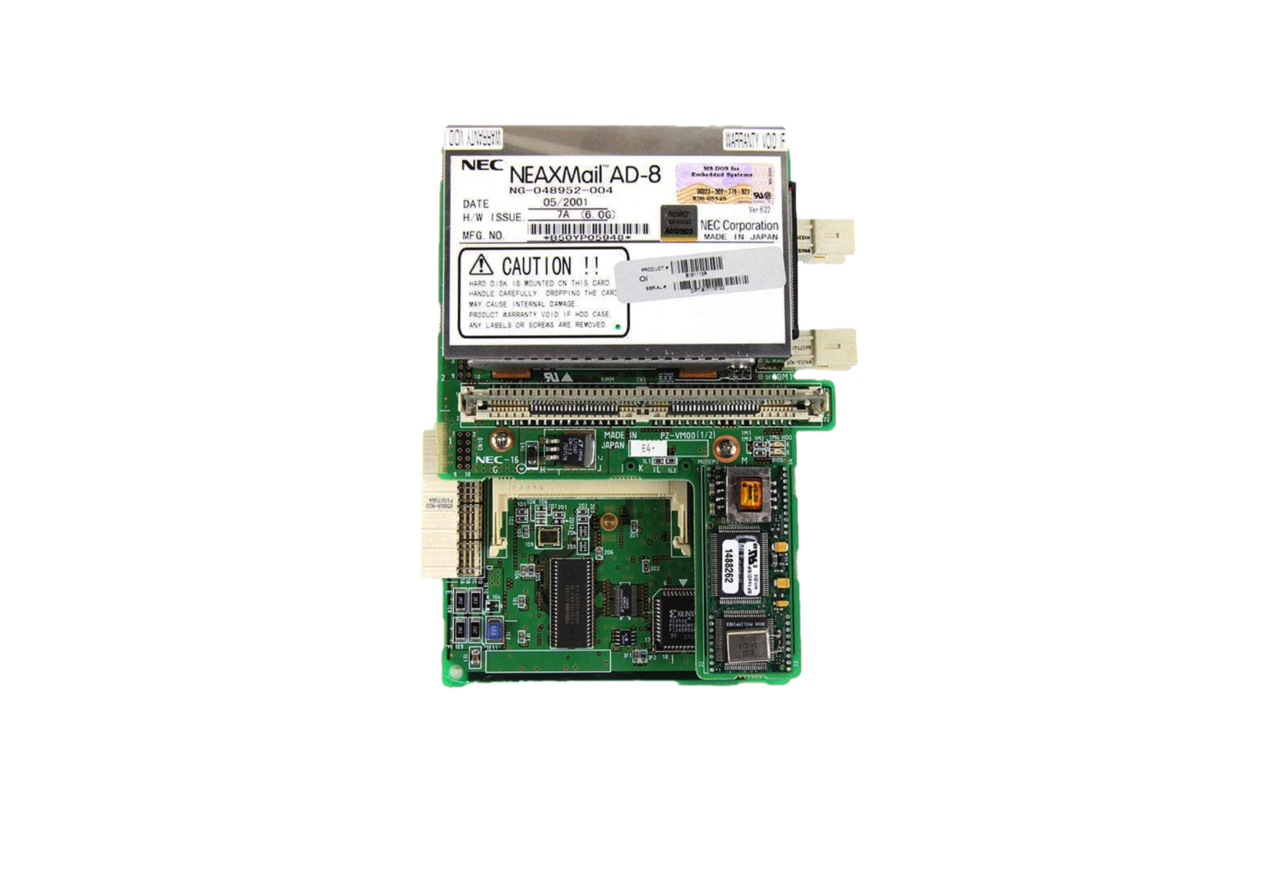 NEC NEAXMail 2000 AD-8 Voice Mail Box Card 151113 - Refurbished