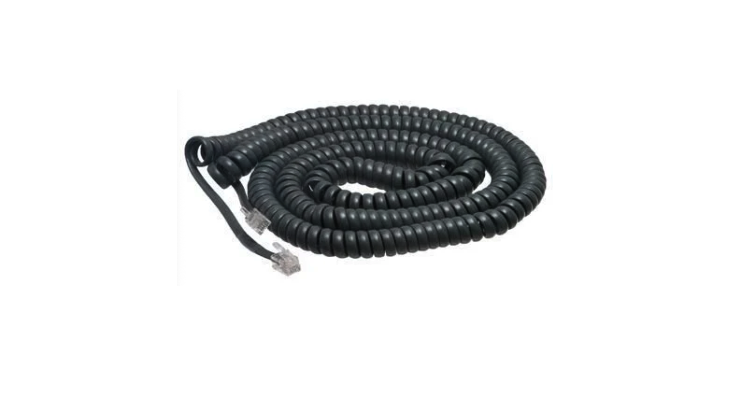 Mitel Superset 4000 Series Handset Cords 25ft (Dark Grey) - New
