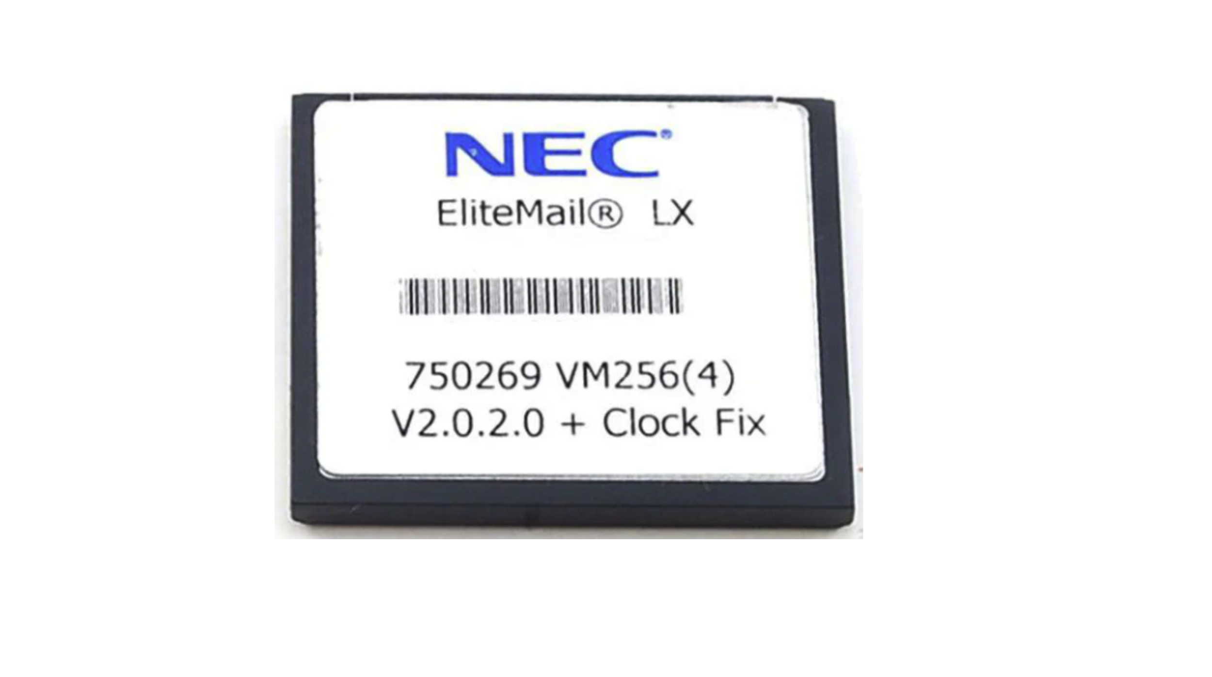 NEC Electra Elite IPK VM256 4 Port 10 Hour 256 MB LX Flash Media Unit 750269 - Refurbished