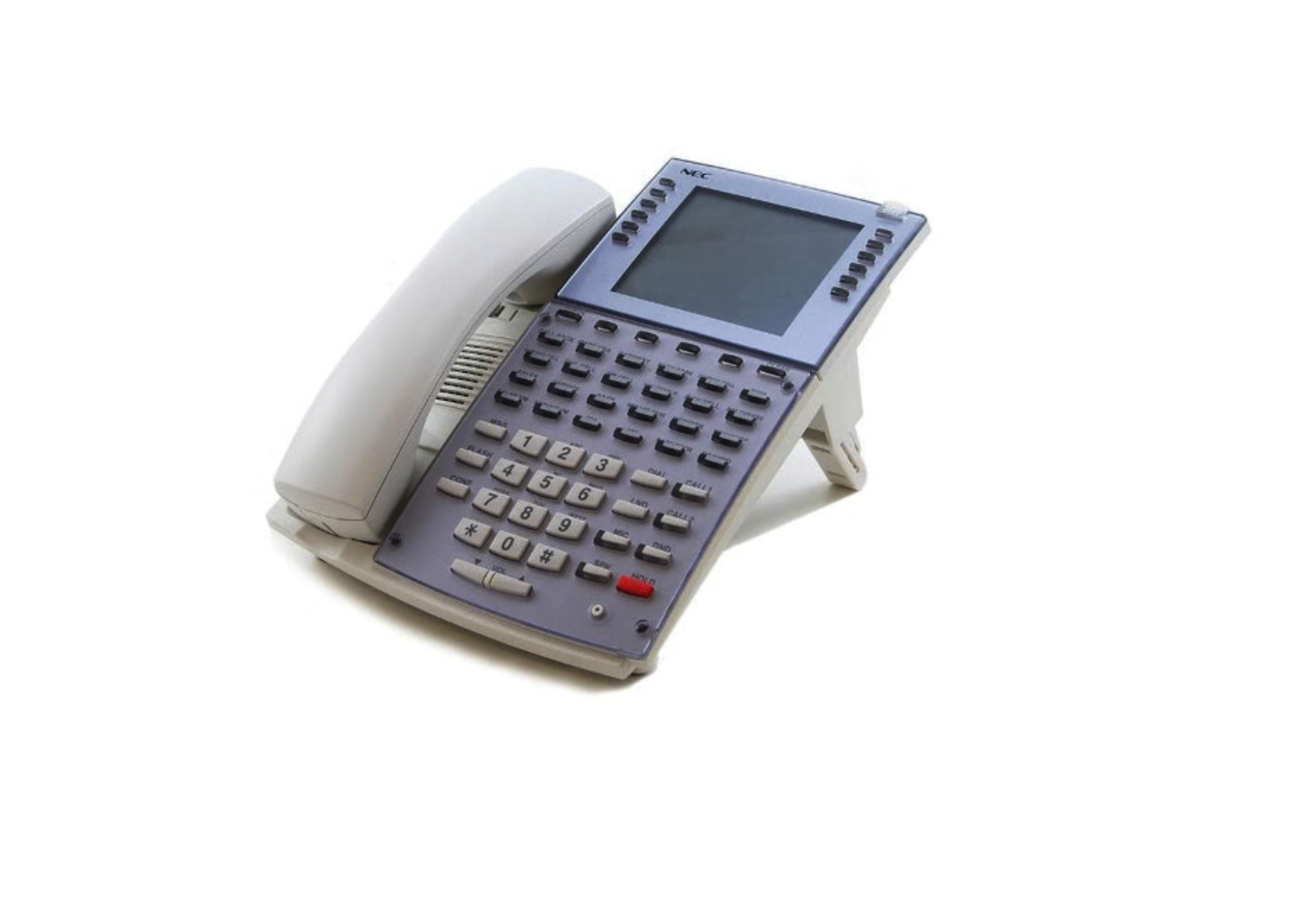 NEC Aspire 0890050 34-Button Hands-Free Large Display Speaker Phone (White) - Refurbished