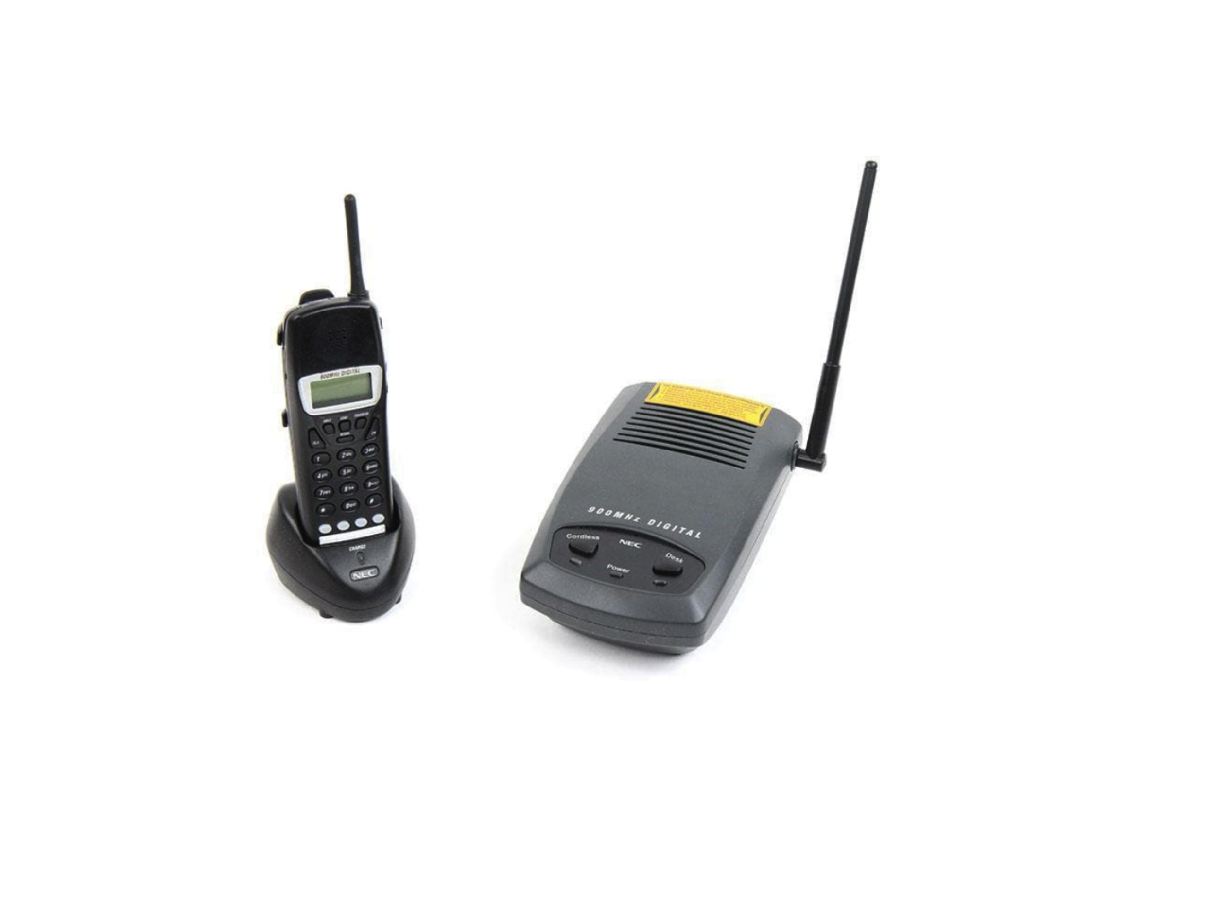 NEC DTR-4R-2 900MHz Terminal w/ Cordless Phone 730088 (Black) - Refurbished