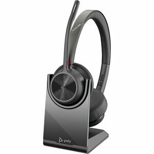 Poly Voyager 4320 Microsoft Teams Certified Headset + BT700 Dongle + Charging Stand, 77Z00AA - New