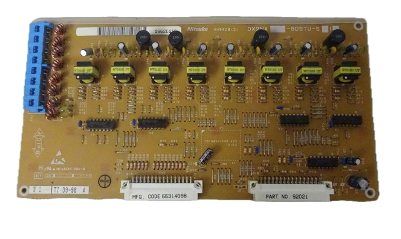 NEC/Nitsuko 28i/124i DX2NA-8DSTU-S1 8-Port Digital Station Card 92021 - Refurbished